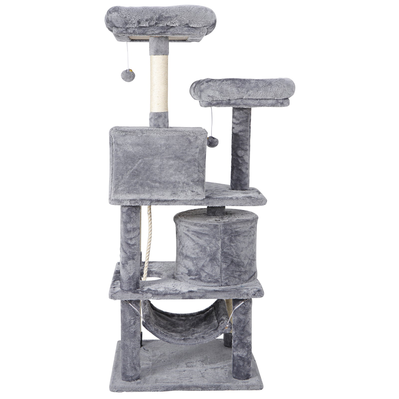 Elevate Your Cat's Playtime: Stylish Cat Tree Condo Tower for Small to Medium Cats - Available in Various Sizes!