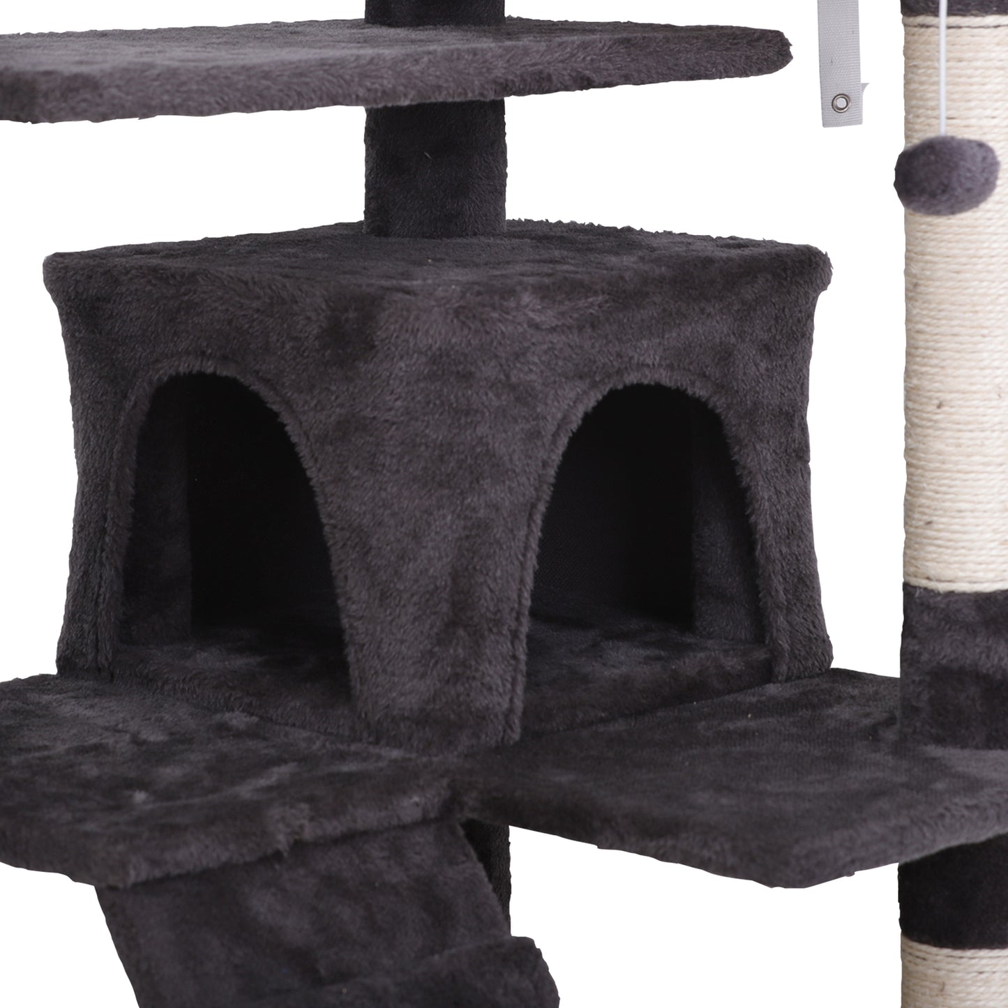 Elevate Your Cat's Playtime: Stylish Cat Tree Condo Tower for Small to Medium Cats - Available in Various Sizes!