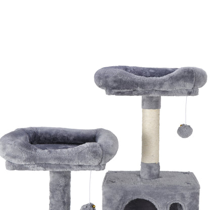 Elevate Your Cat's Playtime: Stylish Cat Tree Condo Tower for Small to Medium Cats - Available in Various Sizes!