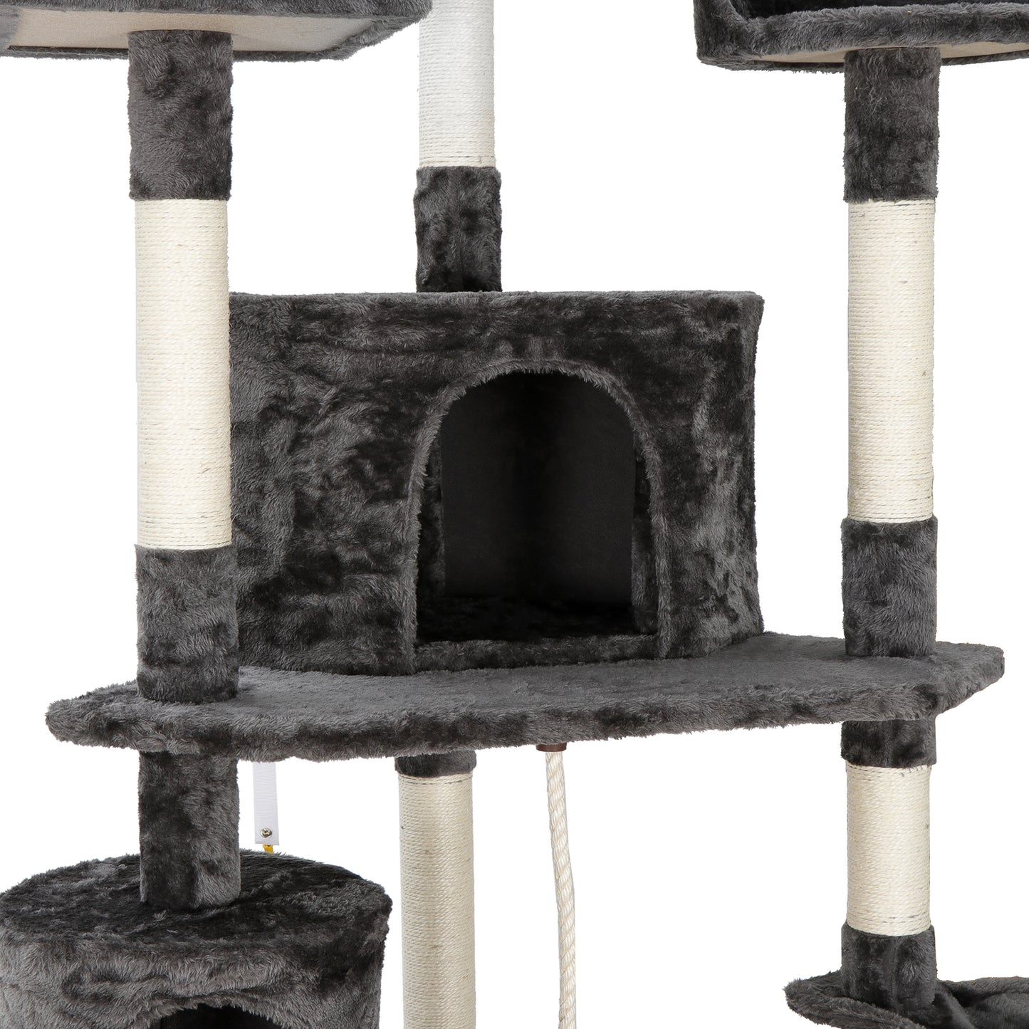 Elevate Your Cat's Playtime: Stylish Cat Tree Condo Tower for Small to Medium Cats - Available in Various Sizes!