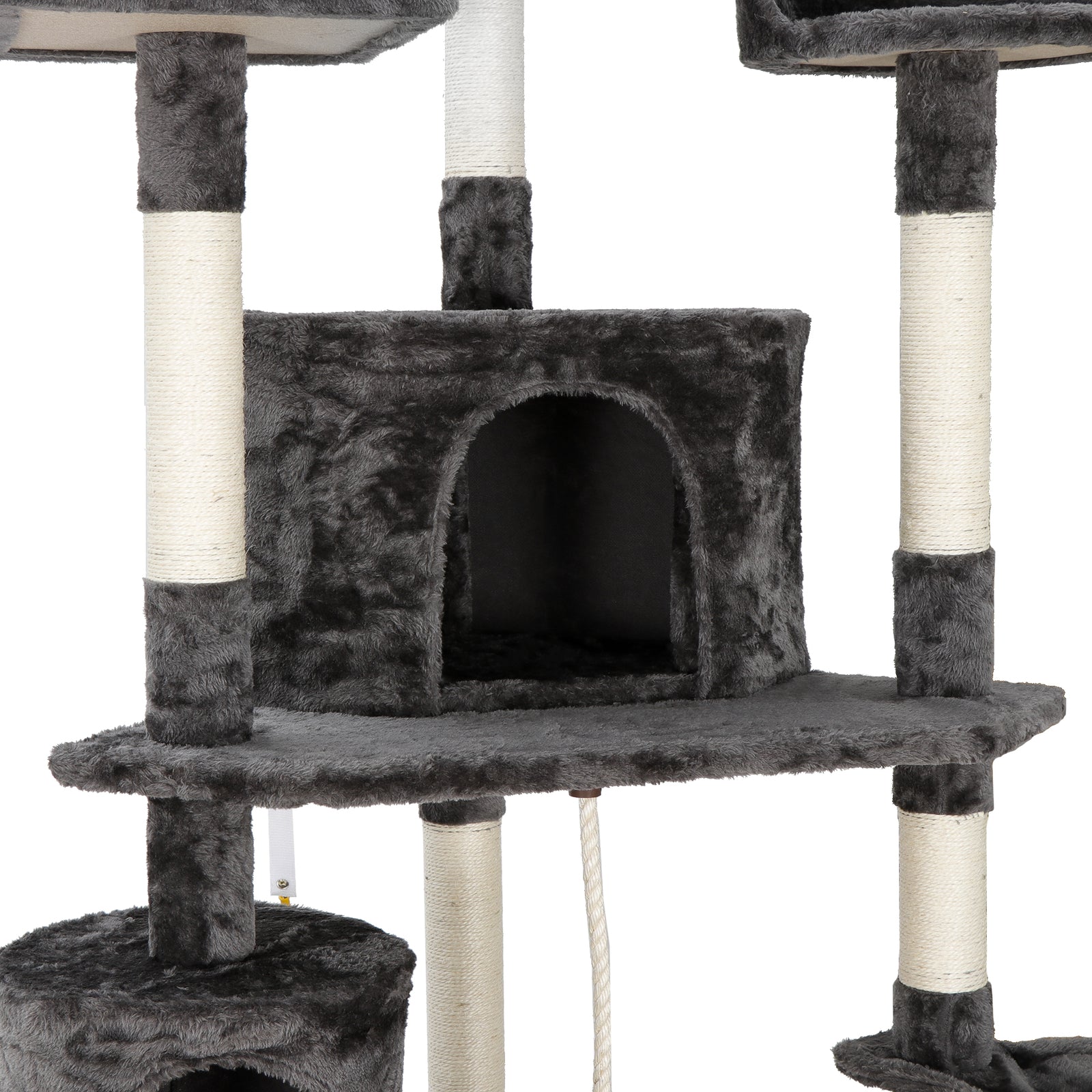 Elevate Your Cat's Playtime: Stylish Cat Tree Condo Tower for Small to Medium Cats - Available in Various Sizes!