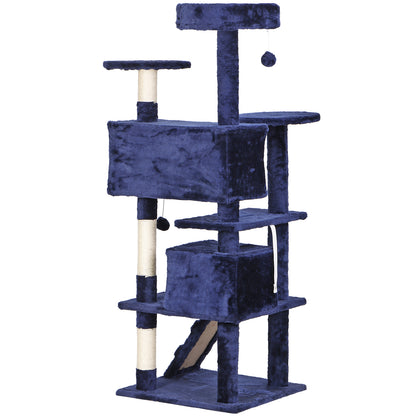 Elevate Your Cat's Playtime: Stylish Cat Tree Condo Tower for Small to Medium Cats - Available in Various Sizes!