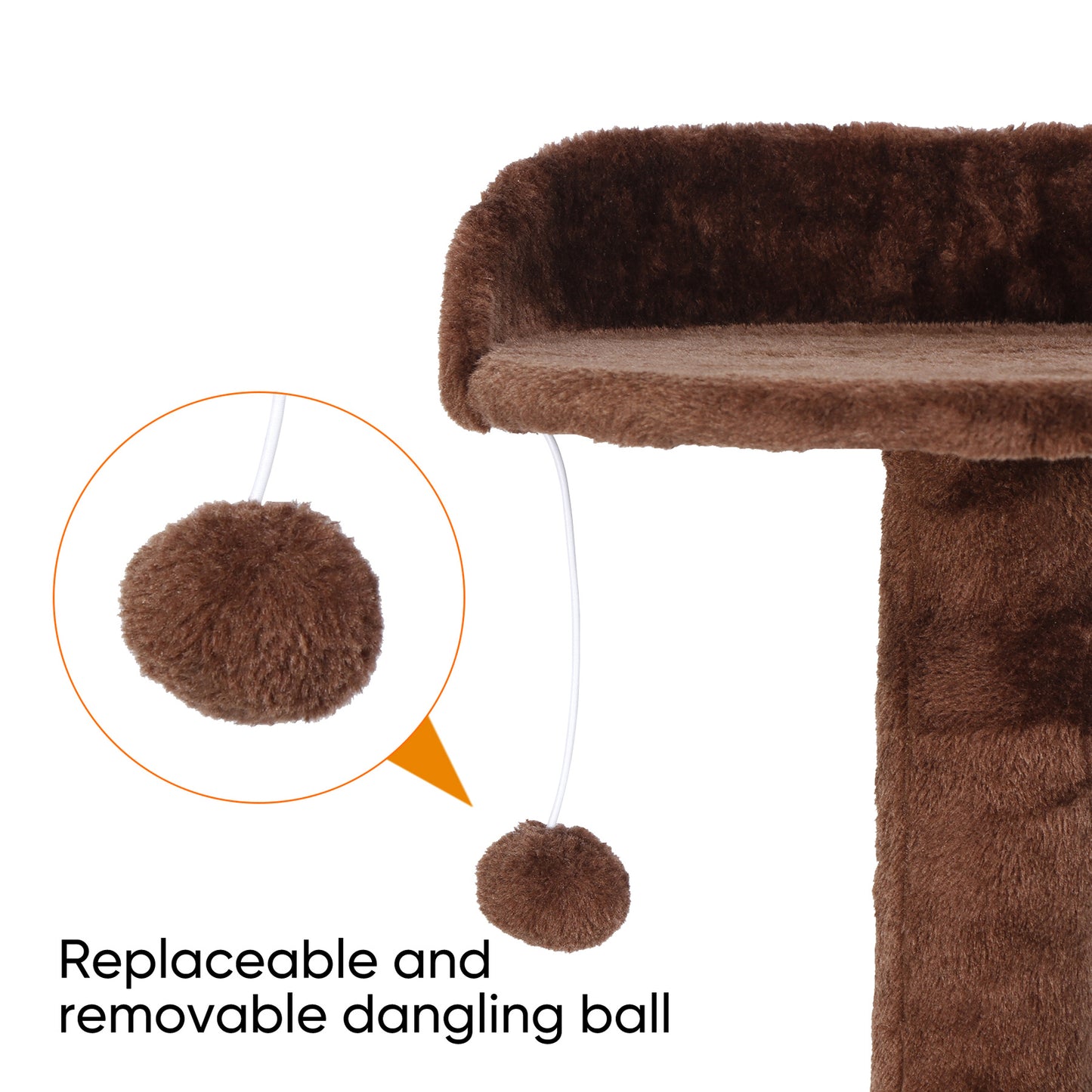 Elevate Your Cat's Playtime: Stylish Cat Tree Condo Tower for Small to Medium Cats - Available in Various Sizes!