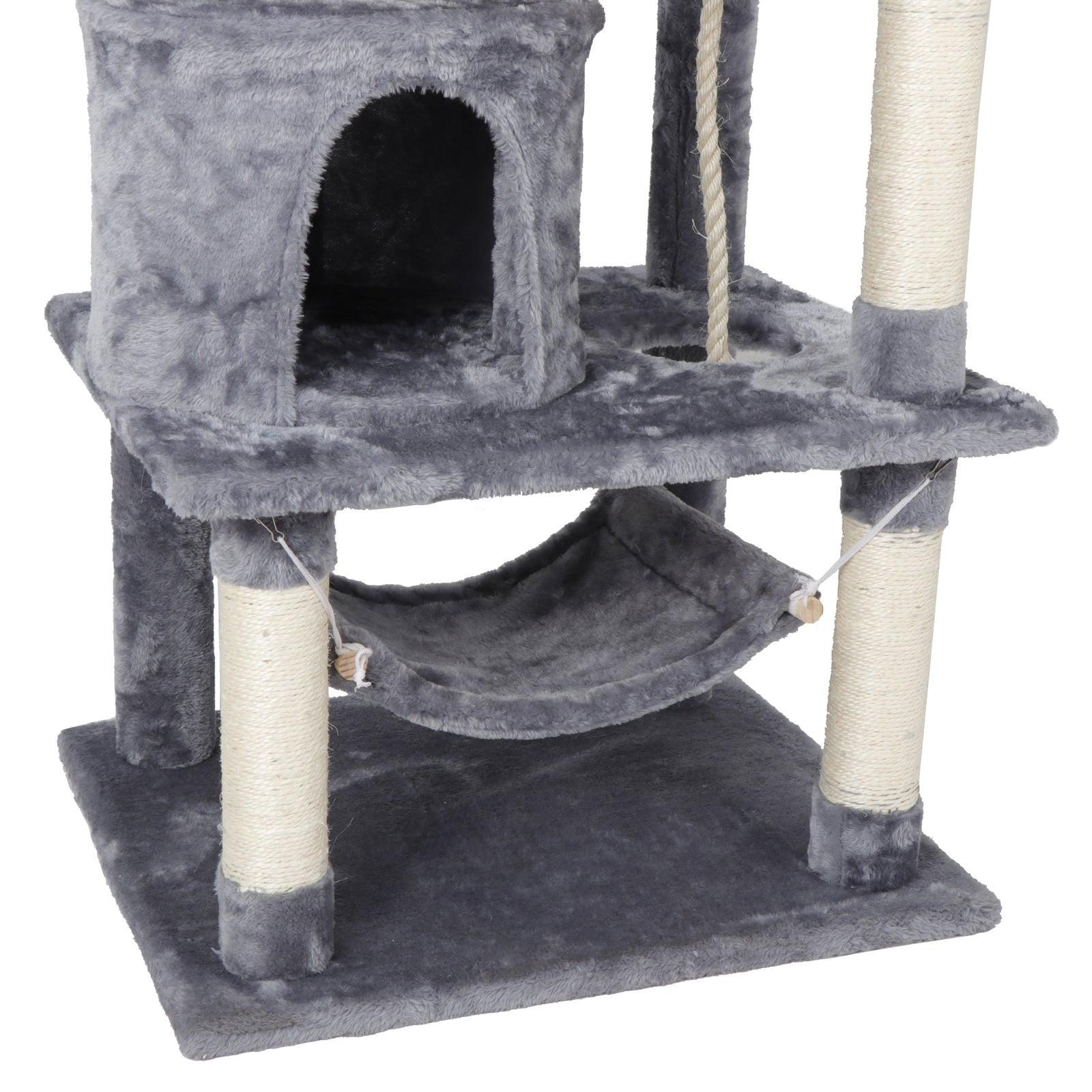 Elevate Your Cat's Playtime: Stylish Cat Tree Condo Tower for Small to Medium Cats - Available in Various Sizes!