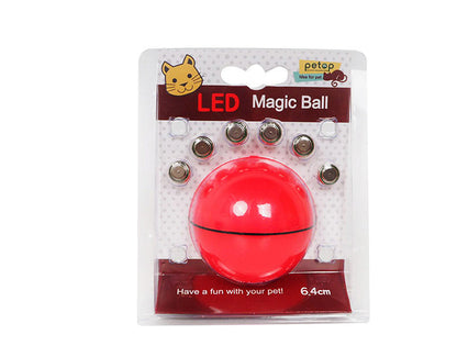 Interactive LED Laser Rolling Cat Toy Ball - Fun for Your Feline Friend!