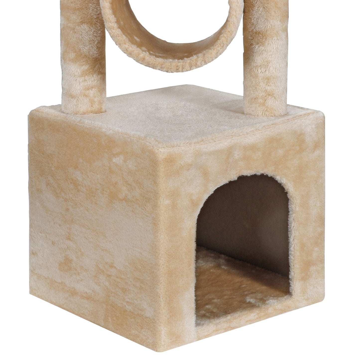 Elevate Your Cat's Playtime: Stylish Cat Tree Condo Tower for Small to Medium Cats - Available in Various Sizes!