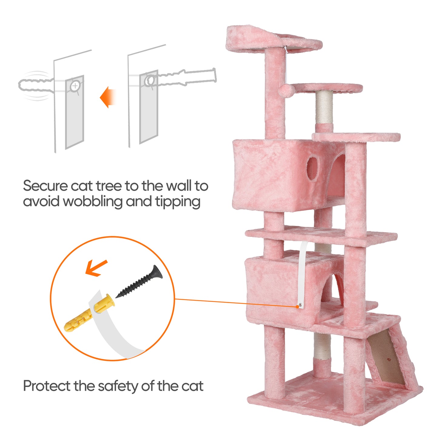 Elevate Your Cat's Playtime: Stylish Cat Tree Condo Tower for Small to Medium Cats - Available in Various Sizes!