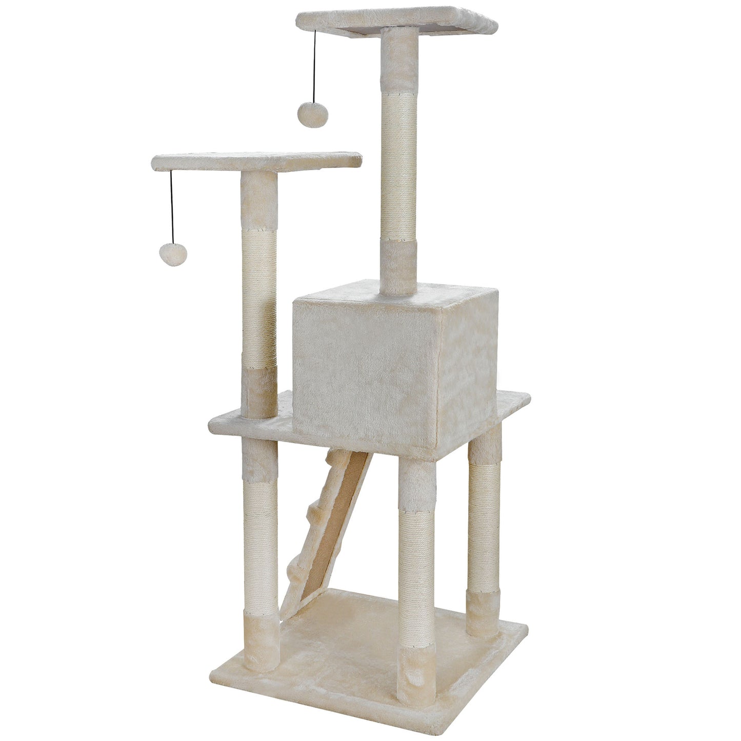 Elevate Your Cat's Playtime: Stylish Cat Tree Condo Tower for Small to Medium Cats - Available in Various Sizes!