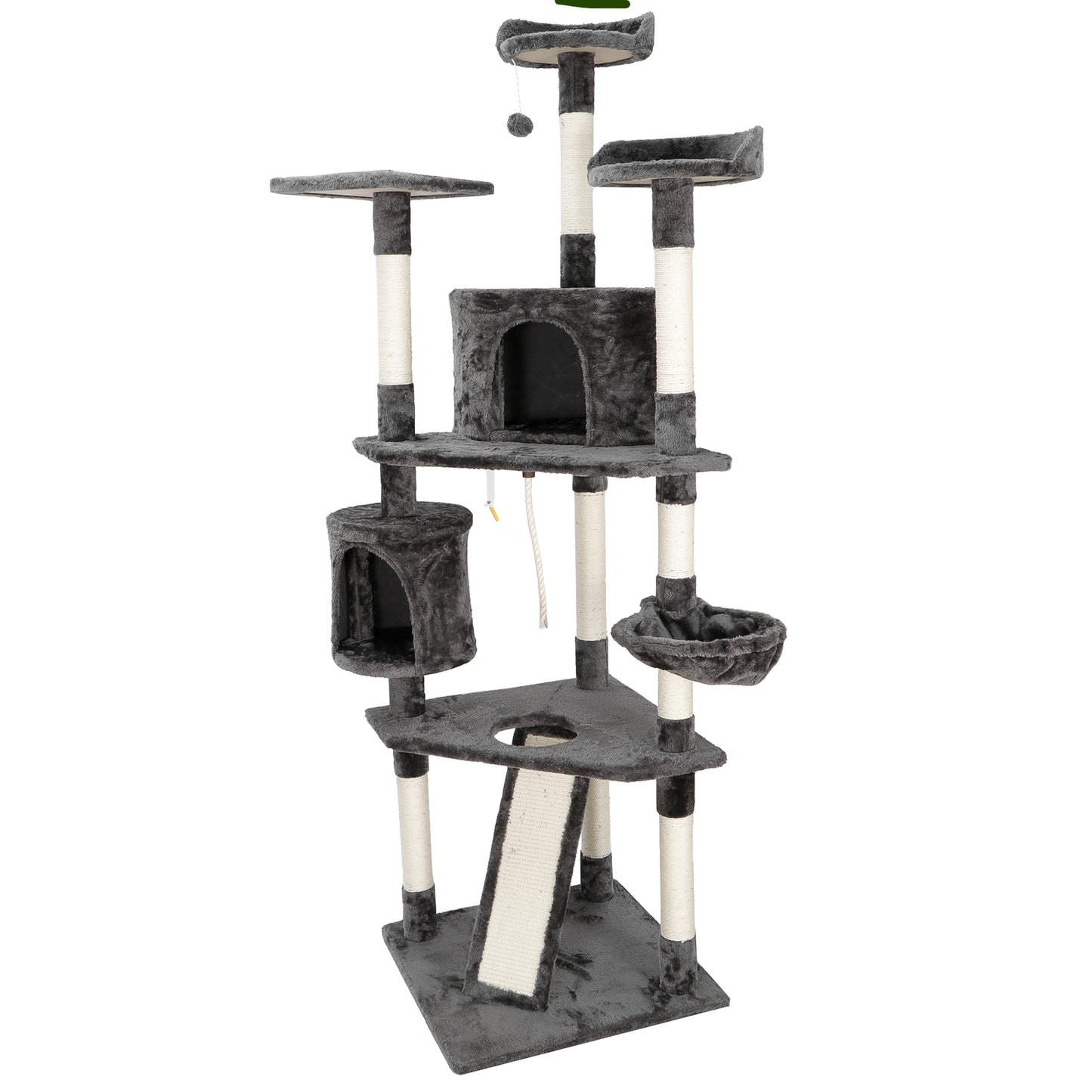 Elevate Your Cat's Playtime: Stylish Cat Tree Condo Tower for Small to Medium Cats - Available in Various Sizes!