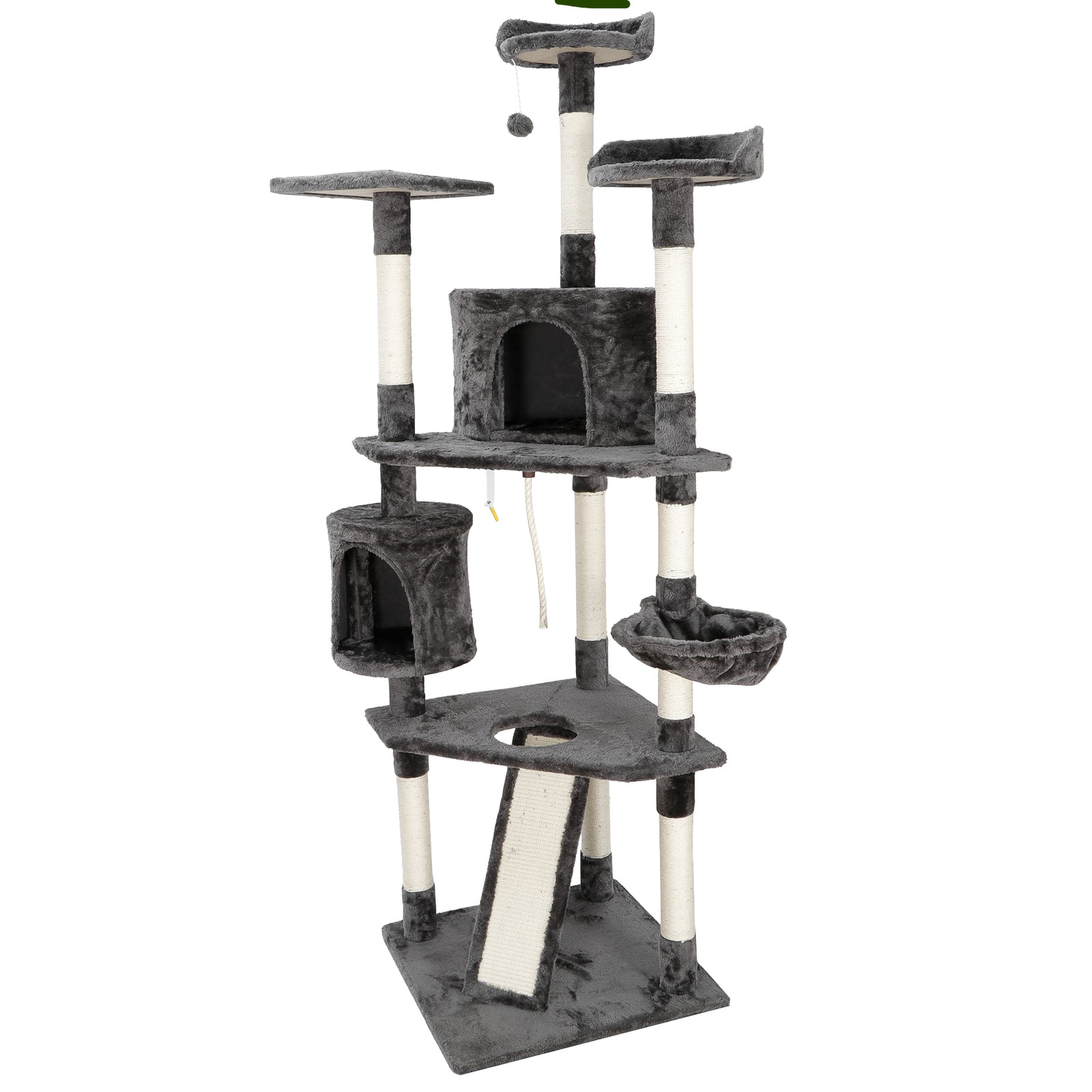 Elevate Your Cat's Playtime: Stylish Cat Tree Condo Tower for Small to Medium Cats - Available in Various Sizes!