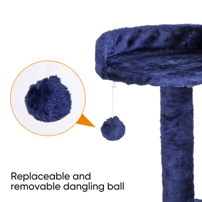 Elevate Your Cat's Playtime: Stylish Cat Tree Condo Tower for Small to Medium Cats - Available in Various Sizes!