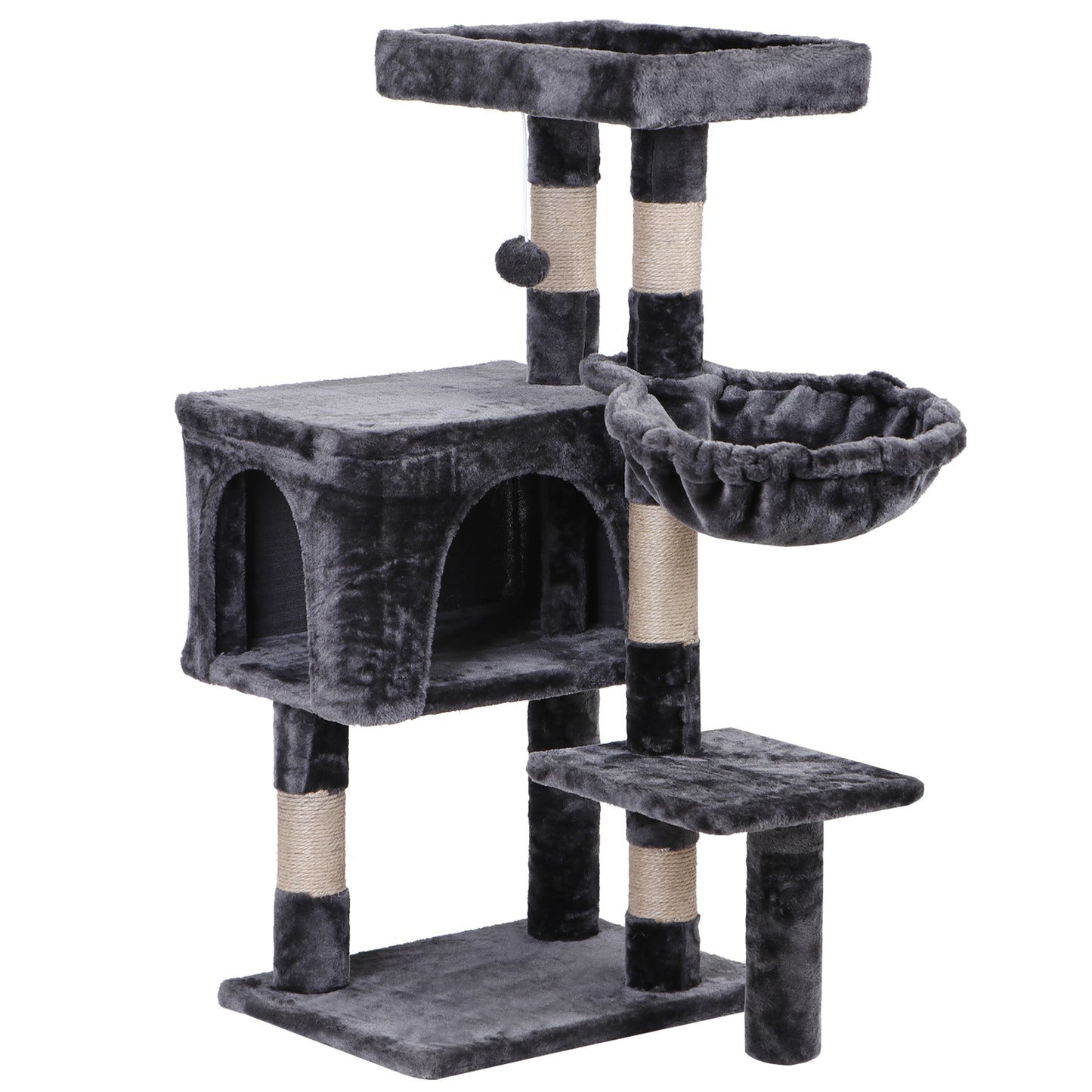Elevate Your Cat's Playtime: Stylish Cat Tree Condo Tower for Small to Medium Cats - Available in Various Sizes!
