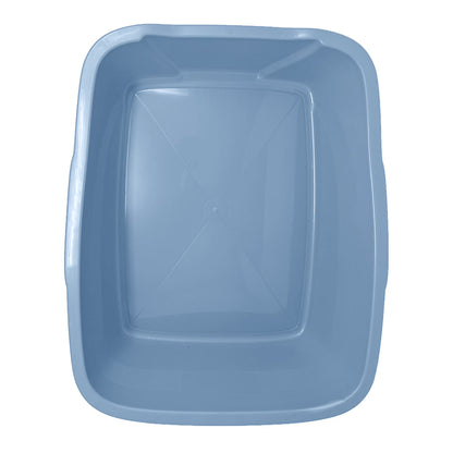 s Cat Litter Pan Blue Large