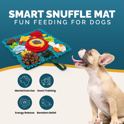 Dog Snuffle Feeding Mat, Adjustable Nose Work Activity Toy