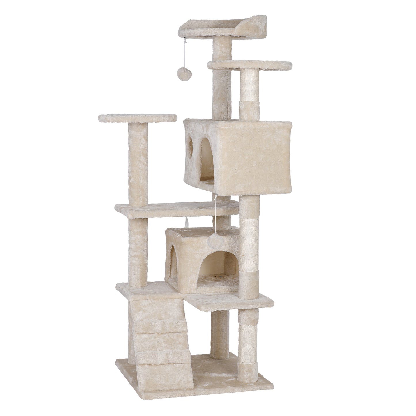 Elevate Your Cat's Playtime: Stylish Cat Tree Condo Tower for Small to Medium Cats - Available in Various Sizes!