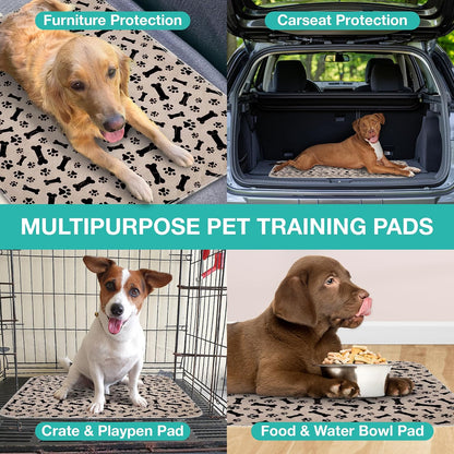 Furthrive Washable Pee Pads for Dogs with Pheromone Attraction, Reusable