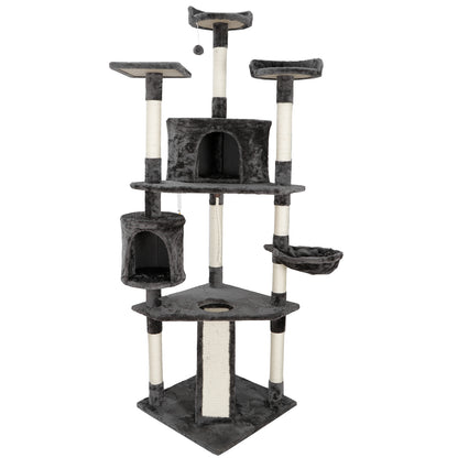 Elevate Your Cat's Playtime: Stylish Cat Tree Condo Tower for Small to Medium Cats - Available in Various Sizes!