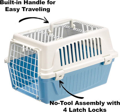 Atlas Pet Carrier - Versatile Small Dog & Cat Carrier with Top & Front Access