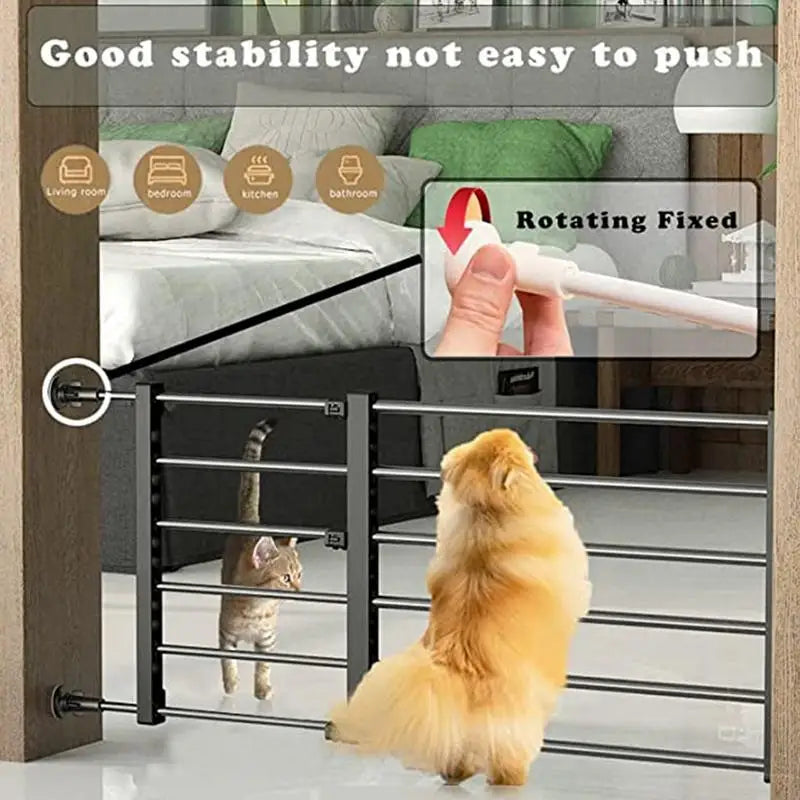 Retractable Baby Gate Retractable Dog Gate for Stairs Extra Wide Baby Gate Extends to 39.37 Wide Dog Gate for Doorways Stairs