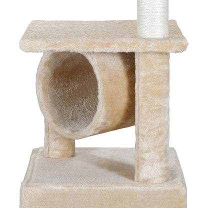 Elevate Your Cat's Playtime: Stylish Cat Tree Condo Tower for Small to Medium Cats - Available in Various Sizes!