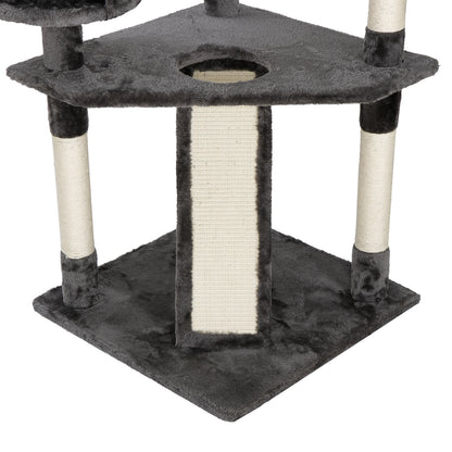 Elevate Your Cat's Playtime: Stylish Cat Tree Condo Tower for Small to Medium Cats - Available in Various Sizes!