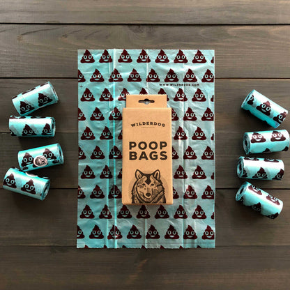 Eco-Friendly Dog Poop Bags - Convenient, Durable, & Leak-Proof Solution for Pet Owners