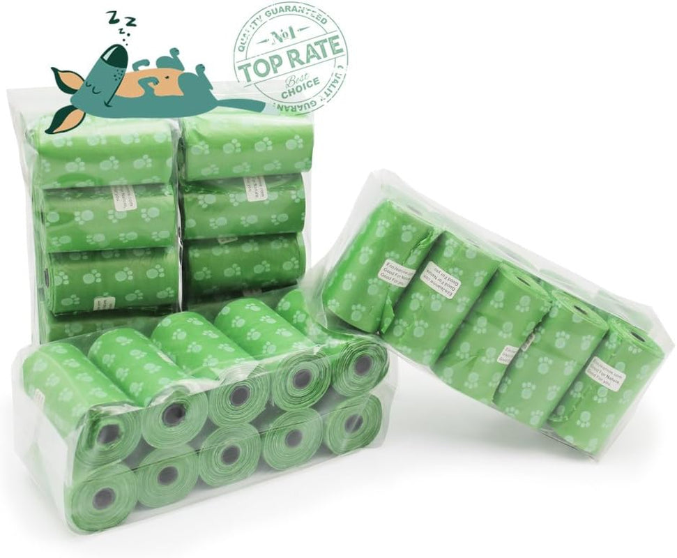 Wholesale  800-Count (40 Rolls) Dog Poop Bags Eco-Friendly, Lavender Scented, D2W Fast Degradation