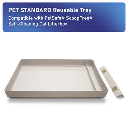 Reusable Tray Compatible with Petsafe Scoopfree Self-Cleaning Cat Litterbox