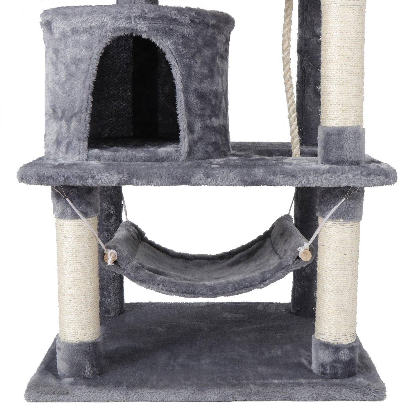 Elevate Your Cat's Playtime: Stylish Cat Tree Condo Tower for Small to Medium Cats - Available in Various Sizes!