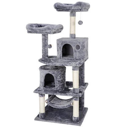 Elevate Your Cat's Playtime: Stylish Cat Tree Condo Tower for Small to Medium Cats - Available in Various Sizes!