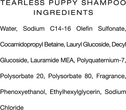 - Everyday Natural Luxury Tearless Puppy Shampoo - Cotton + Fresh Orchid - Sulfate & Paraben Free Formula - 1 Gal, (823-Gal)