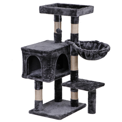 Elevate Your Cat's Playtime: Stylish Cat Tree Condo Tower for Small to Medium Cats - Available in Various Sizes!