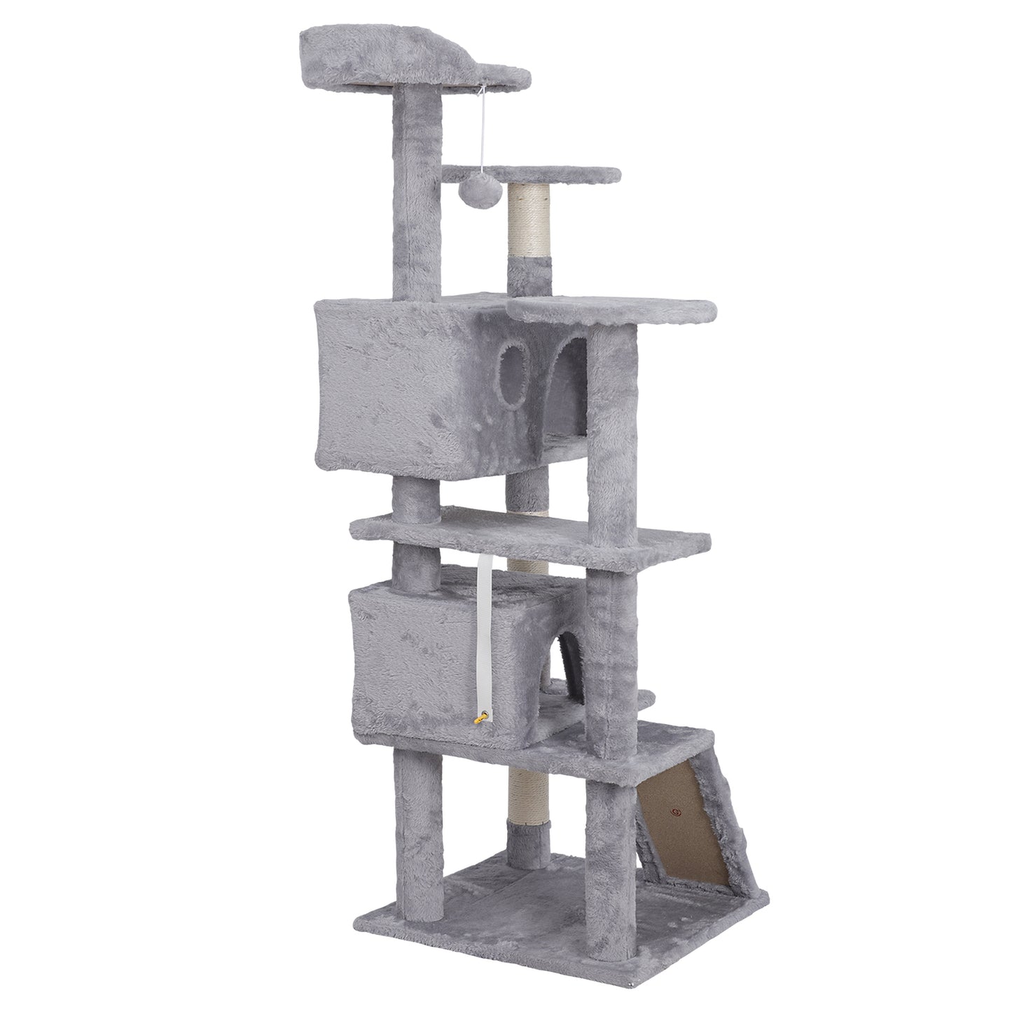 Elevate Your Cat's Playtime: Stylish Cat Tree Condo Tower for Small to Medium Cats - Available in Various Sizes!