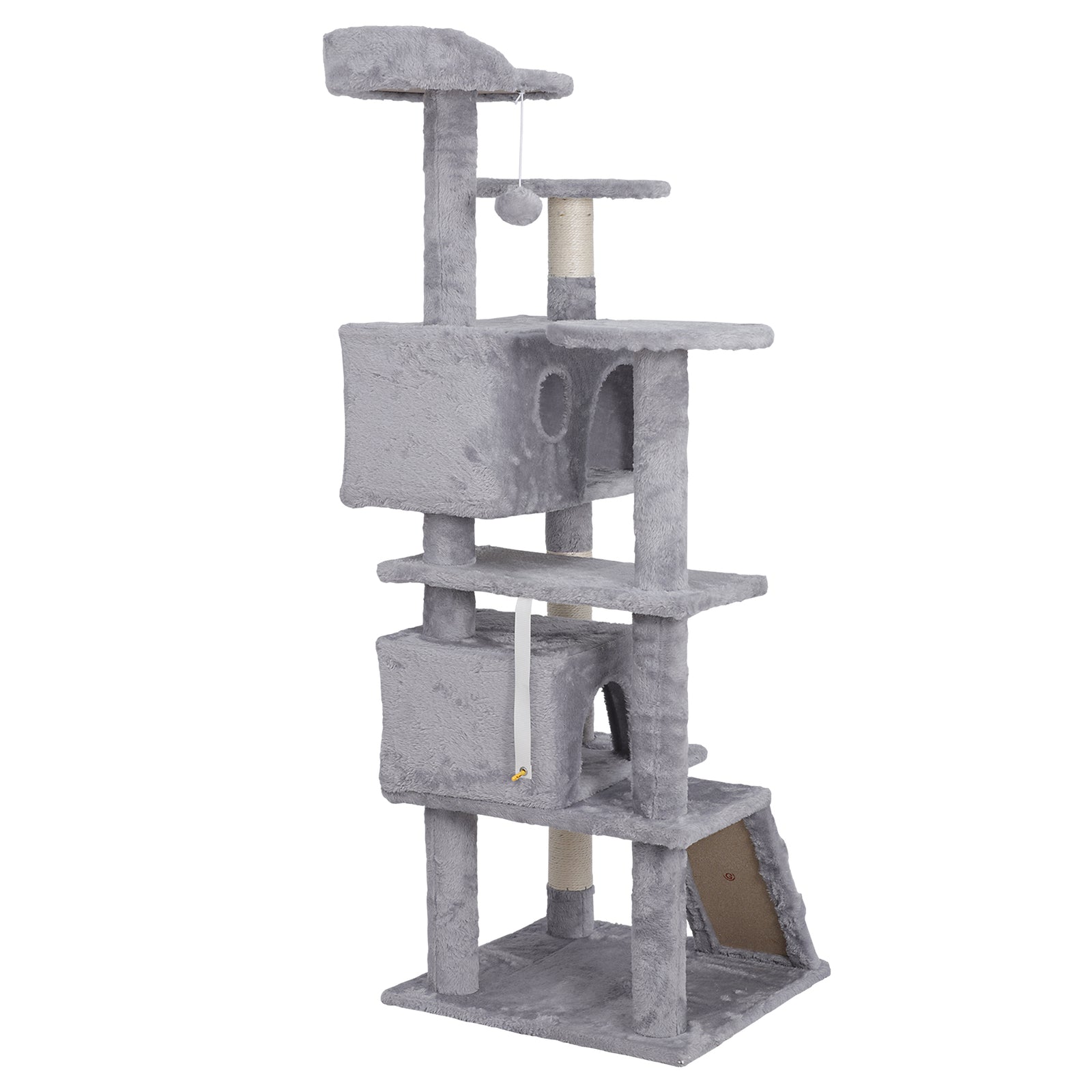 Elevate Your Cat's Playtime: Stylish Cat Tree Condo Tower for Small to Medium Cats - Available in Various Sizes!