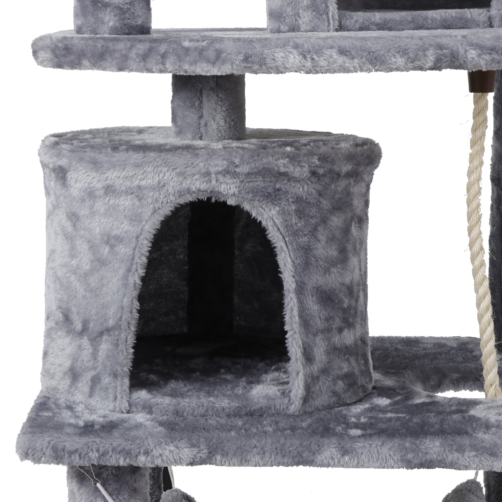 Elevate Your Cat's Playtime: Stylish Cat Tree Condo Tower for Small to Medium Cats - Available in Various Sizes!