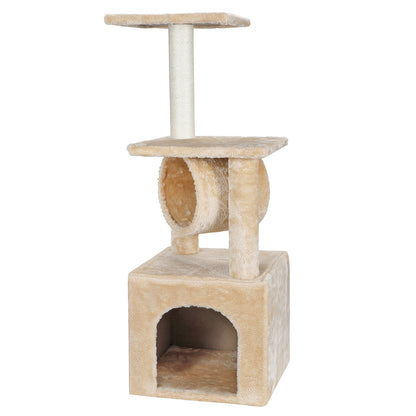 Elevate Your Cat's Playtime: Stylish Cat Tree Condo Tower for Small to Medium Cats - Available in Various Sizes!